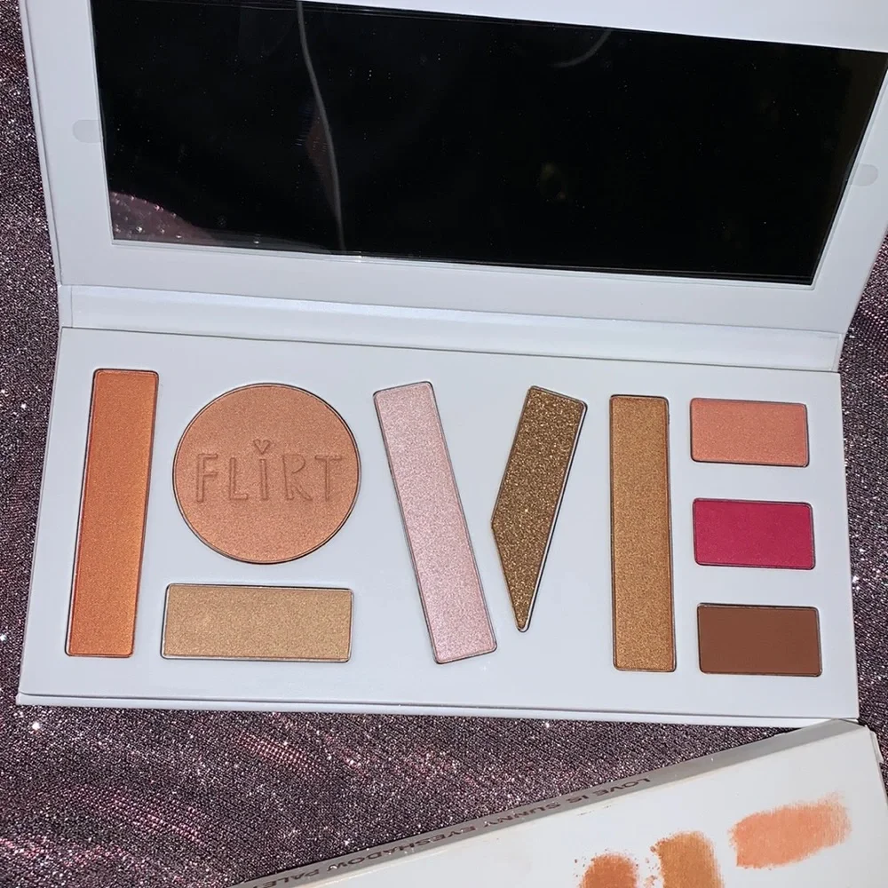 Flirt Cosmetics Love Is Sunny Eyeshadow Palette‎ Full Size